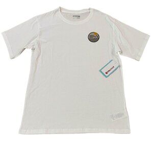 Marmot Mountain Works T-Shirt Men’s Size Medium White Cotton New